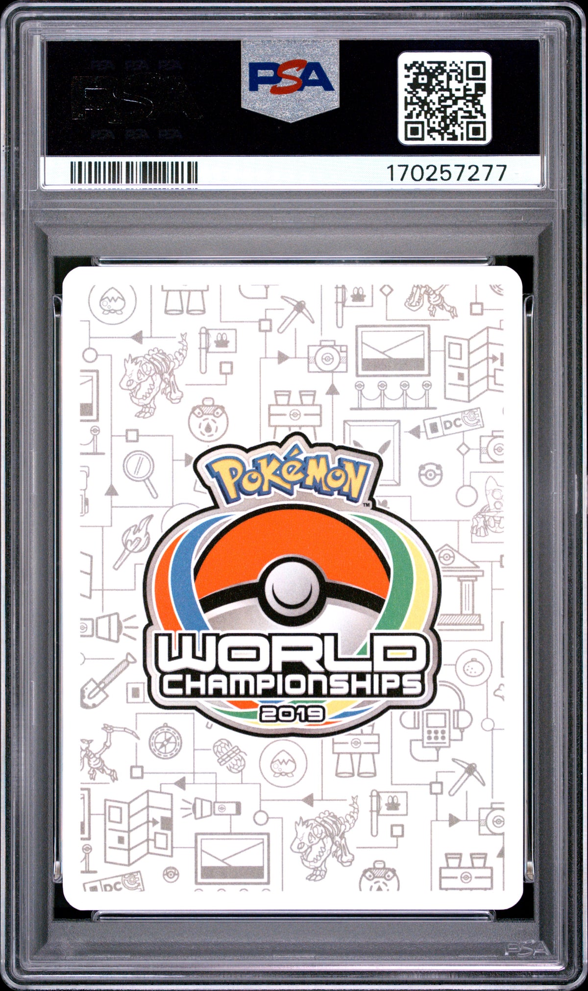 RAICHU/ALLN.RAICHU GX - Pokemon 2019 World Championships Deck: Pikarom Judge #54 PSA 10