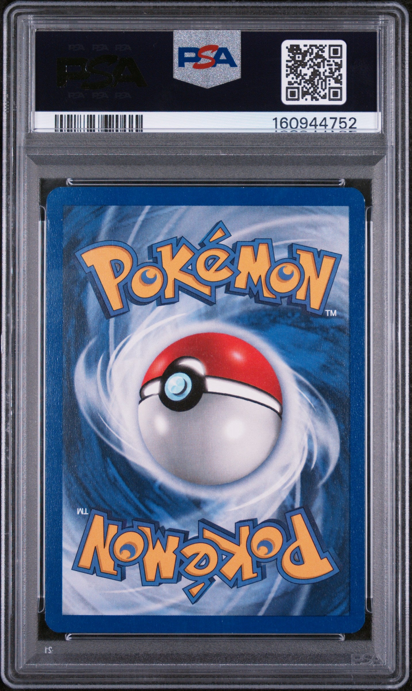 Entei-Rev.foil - Pokemon Game Movie #34 PSA 8