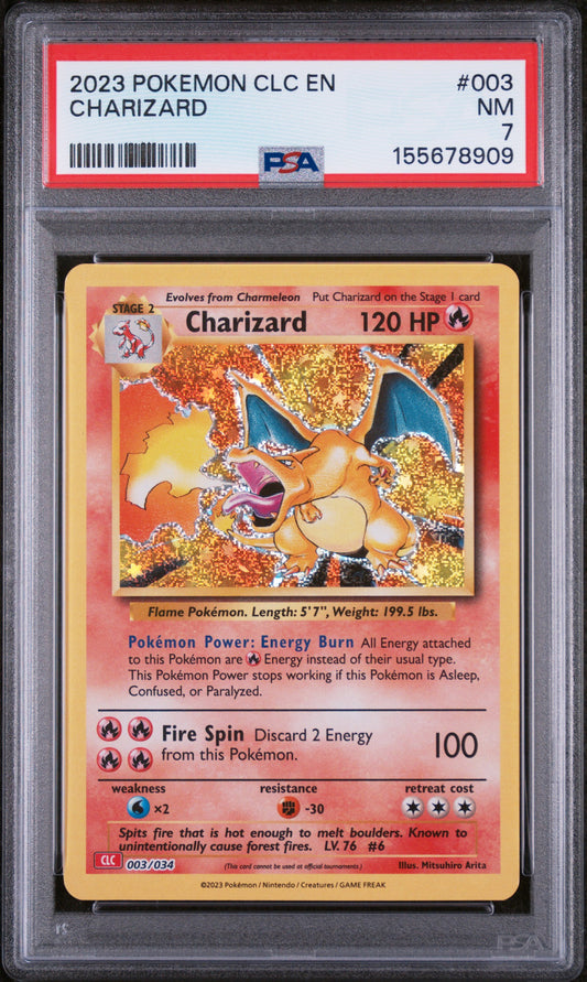 Charizard - Pokemon TCG Classic: Charizard Deck #3 PSA 7