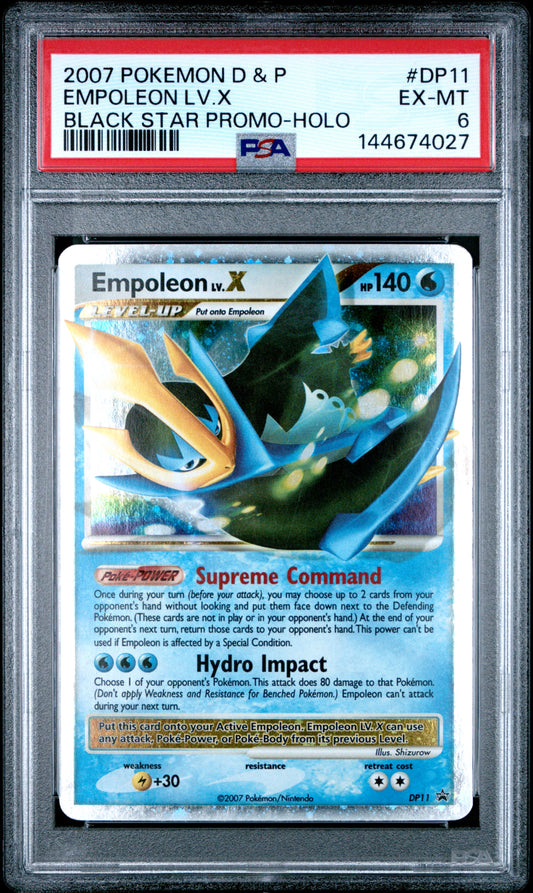 Empoleon LV.X - Pokemon Diamond and Pearl Promos #DP11 PSA 6