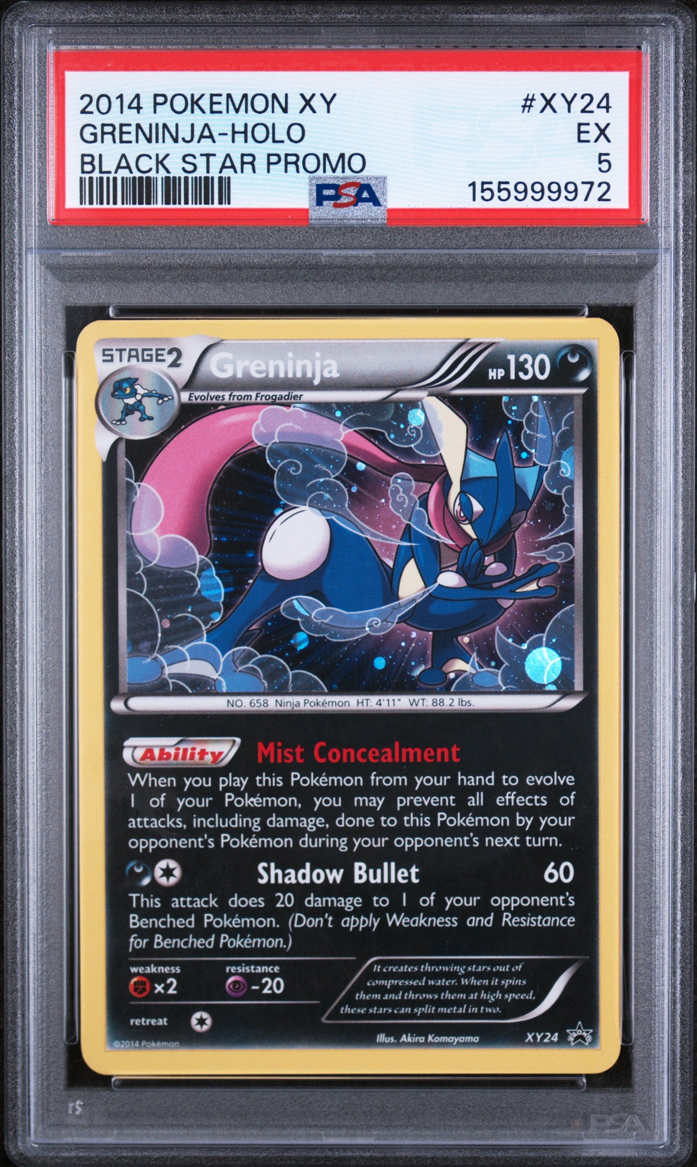 Greninja - Pokemon XY Promos #XY24 PSA 5