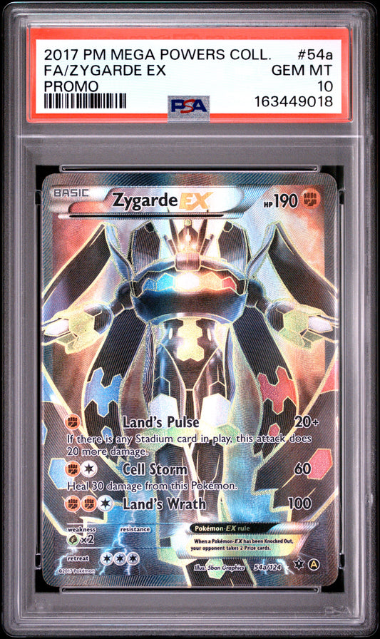 Zygarde EX - Pokemon Mega Powers Collection Promo #54a PSA 10