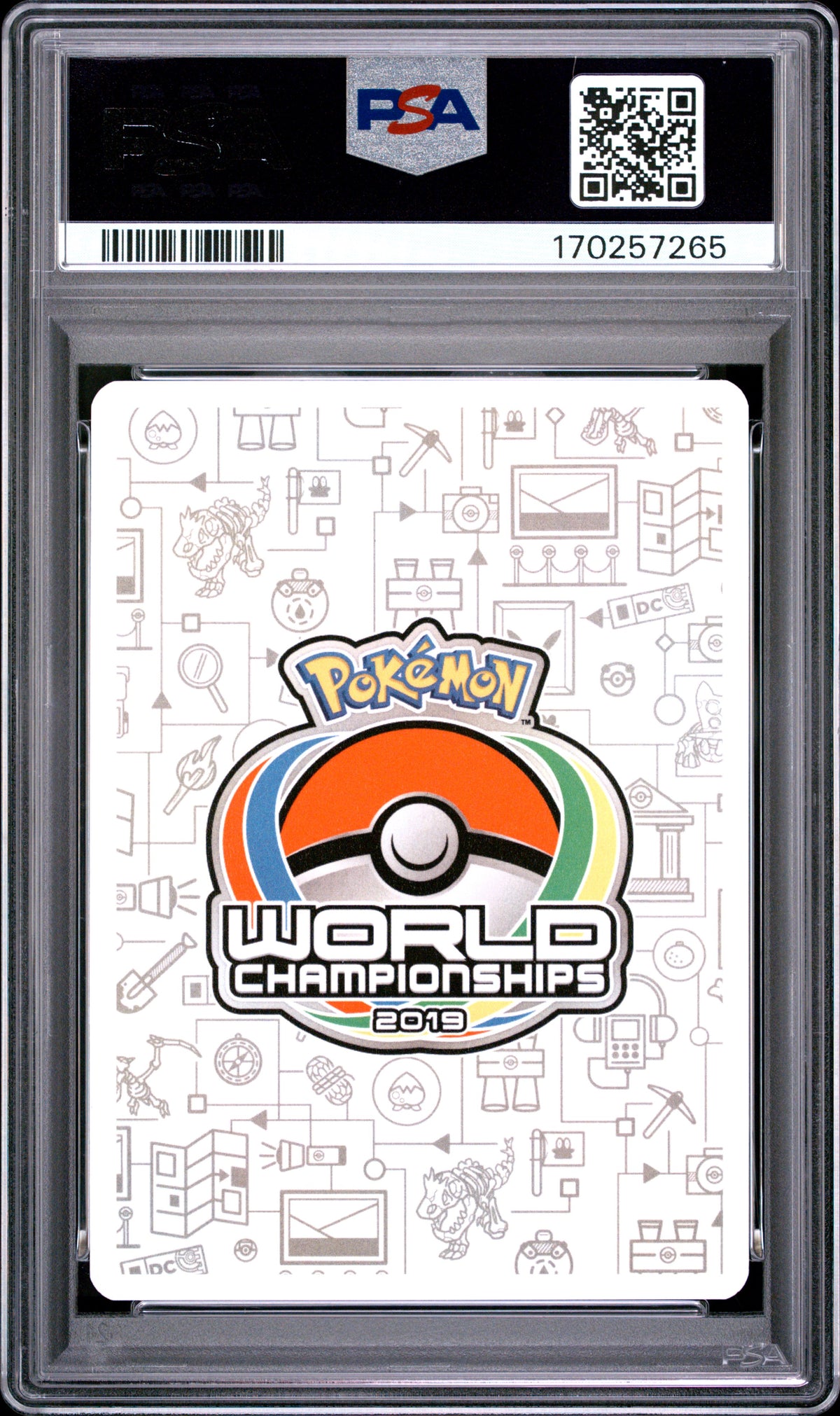 RAICHU/ALLN.RAICHU GX - Pokemon 2019 World Championships Deck: Pikarom Judge #54 PSA 10