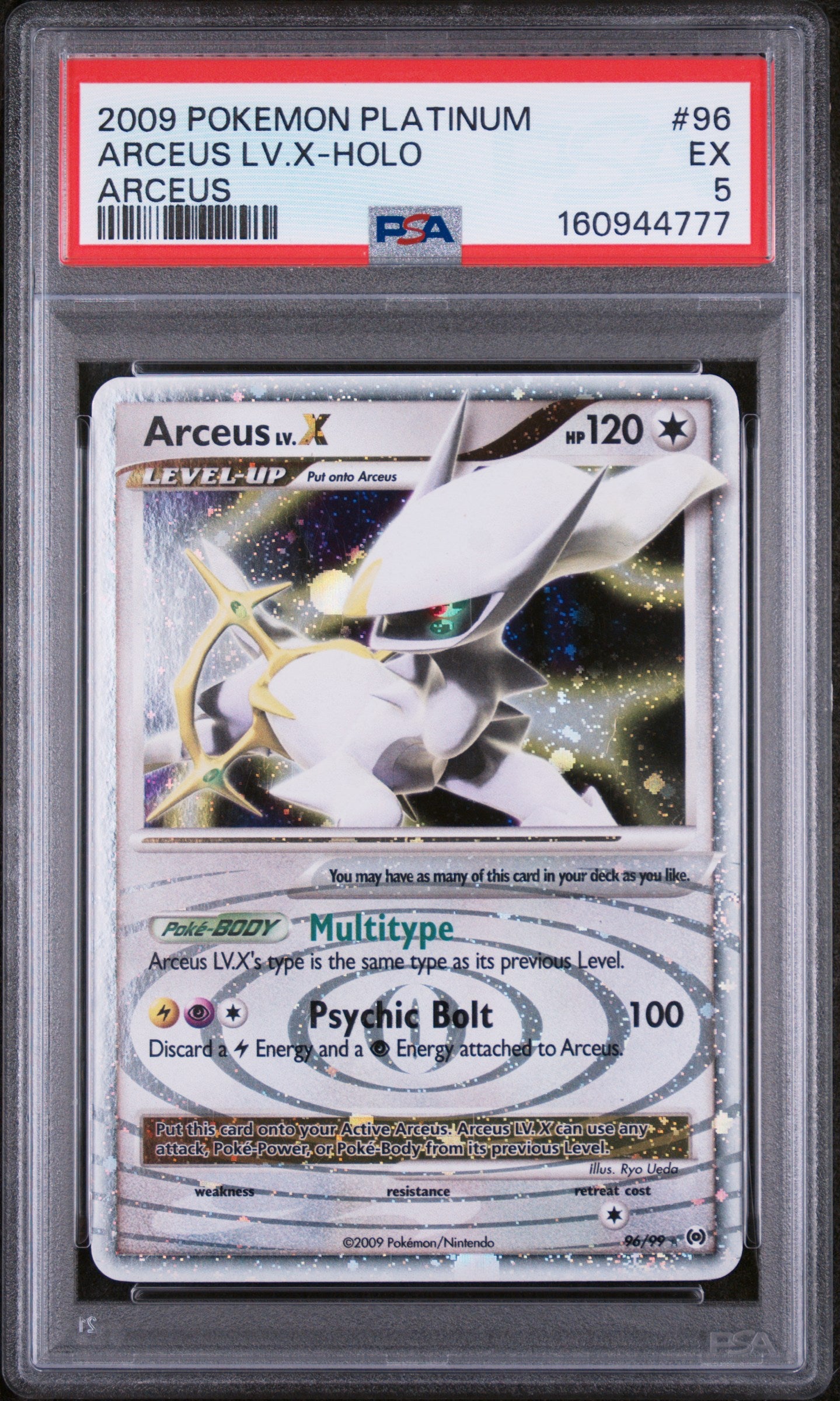 Arceus LV. X - Pokemon Arceus #96 PSA 5