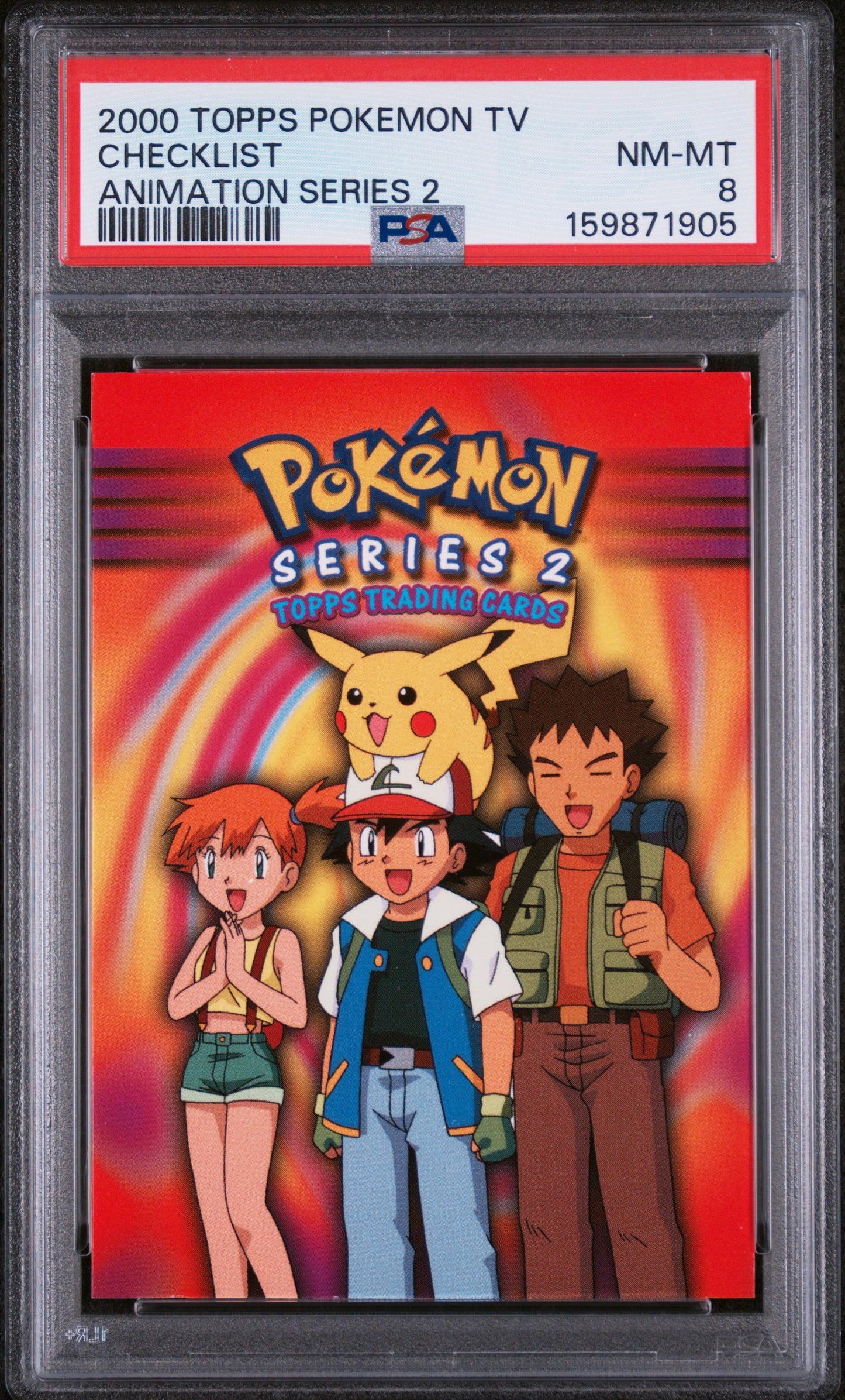 Checklist - NON-SPORT CARDS PSA 8