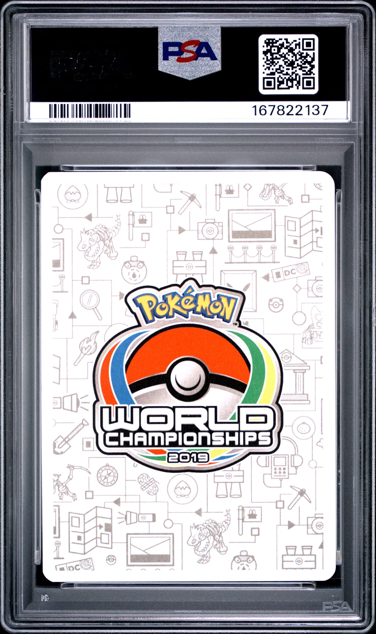 MEWTWO & MEW GX - Pokemon 2019 World Championships Deck: Perfection #71 PSA 10