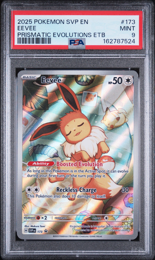 Eevee - Pokemon Svp En-Sv Black Star Promo #173 PSA 9